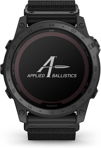 Garmin tactix 7, Pro Ballistics Edition, Ruggedly Built Tactical GPS Watch with Solar Charging Capabilities, Applied Ballistics and Nylon Band in Kuwait