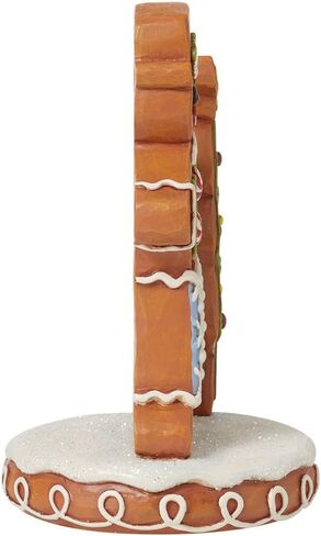Enesco Jim Shore Heartwood Creek Gingerbread Christmas Gent with Tree Figurine, 4.625 Inch, Multicolor in Saudi Arabia