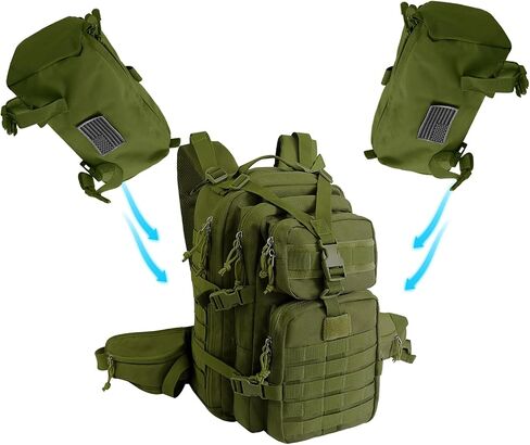 Medical Tactical Military Backpack Supplies Bag First Aid Rucksack Motorcycle Backpack Outdoor Rucksack Survival (green) in Saudi Arabia