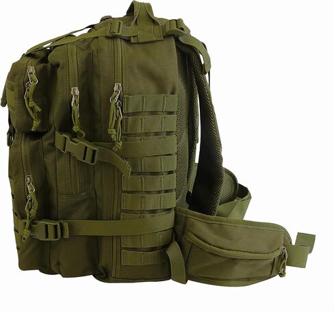 Medical Tactical Military Backpack Supplies Bag First Aid Rucksack Motorcycle Backpack Outdoor Rucksack Survival (green) in Saudi Arabia