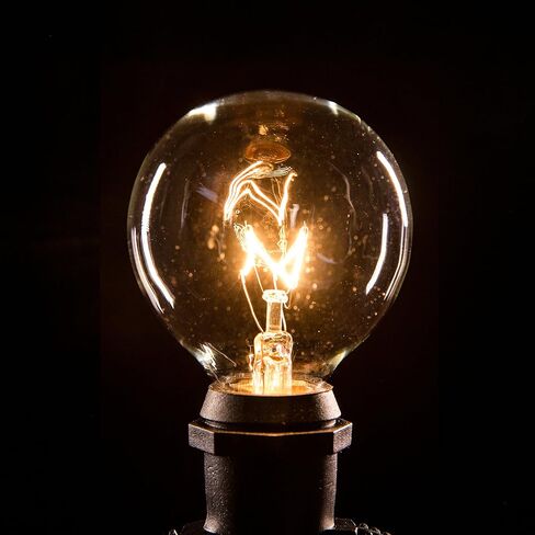 Hometown Evolution, Inc. Box of 25 ST40 Lantern Edison 7 Watt C9 (E17) Intermediate Base Replacement Light Bulbs in Saudi Arabia