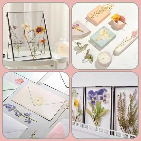 EarthBlossom Premium Bamboo Flower Press Kit | Eco-Friendly Arts & Crafts Set for Adults | Fast Drying & Sustainable Floral Preservation in Saudi Arabia