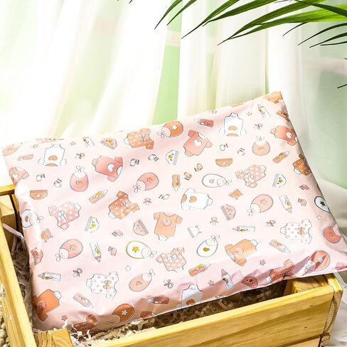 أكياس شحن من RUSPEPA Baby Poly Mailers مغلفات بريدية ذاتية اللصق سميكة جدًا، 10x13 بوصة، 40 حزمة in Saudi Arabia