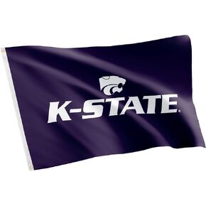 Desert Cactus Kansas State University Flag Wildcats K-State Flag Banners 100% Polyester Indoor Outdoor 3x5 feet Flags (Style 4)