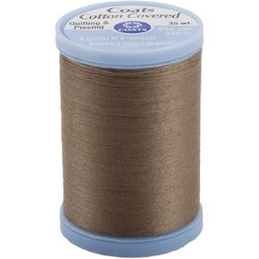 Coats Cotton Covered Quilting & Piecing Thread 250yd, Driftwood