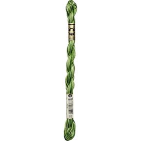 DMC Size 5 Pearl Cotton-27 yds/Vrgtd Avocado/92