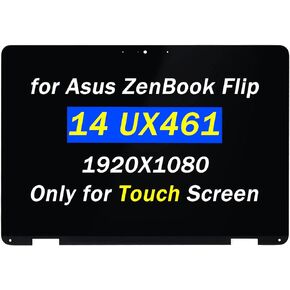 for Asus ZenBook Flip 14 UX461 UX461U UX461UN Screen LCD 14" in Kuwait