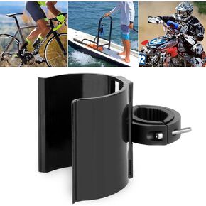 Cup Holder Water Bottle Holder Larger Sized Bottle for Boat, Bike, Kayak, Motorcycle, Wheelchair, Walker, Scooter, Golf Cart, Gray