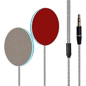 Wired Ultra Thin 4mm Pillow Speakers Stereo,Sleeping Music Headphones for Side Sleepers(3.5mm Jack)