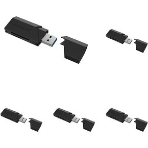 قارئ بطاقة SD وUSB 3.0 Micro SD وSD من سابرنت (CR-T2MS)