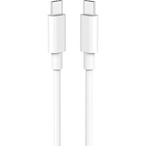 USB C to USB C Cable 100W for MacBook Pro/Air Charger, iPad Pro 13/12.9/11 inch, Air 5/4, Mini 6, iPhone 16/15 Pro Max Plus, Samsung, Type C PPS Fast Charging Cord 6.6FT in Saudi Arabia