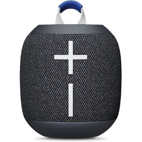 Ultimate Ears WONDERBOOM 4 Portable Waterproof Bluetooth Speaker with Big Bass and 360-Degree Sound, Dustproof Floating Speaker with 131ft (40m) Range - Black
