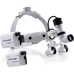Dental Headlight Loupe Wireless 10W Surgical LED Headlamp ENT Portable.