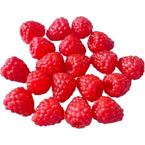 20pcs Artificial Raspberry Red Simulation Fake Raspberries Realistic Photography Props Lifelike Small Berries for Table Centerpiece/Projects/Arts/Crafts