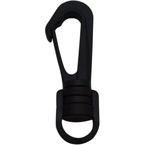 Ailisi 0.5" Inside Width Swivel D Ring Snap Plastic Buckles Lobster Clasp Trigger Clips Rotary Hook Pack of 10