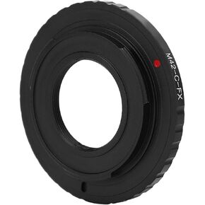 حلقة محول 214، M42?C?FX محول عدسة من سبائك الألومنيوم ملحق الكاميرا لعدسة تركيب M42/C لجسم كاميرا FX Mount - أسود in Kuwait