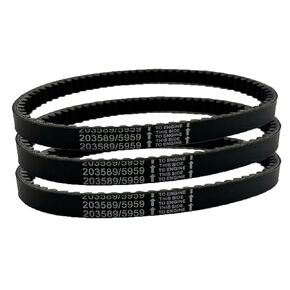 3 Pack of Drive Belt for 30 Series Go Kart Torque Converter Drive Belt Replaces Manco 5959 / Comet 203589