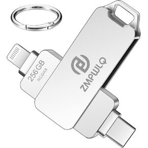 Apple MFi Certified 512GB USB-Memory-Drive-for-iPhone Memory-Thumb-Drive-iPhone OTG USB C Android Storage USB Flash Drive Backup Photo Stick for iPhone External USB Storage iPhone Picture Transfer MAC