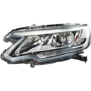 WFLNHB Headlight Assembly Replacement for Honda CRV EX EX-L SE 2015 2016 Left Front DRL Lamps 33100T1WA01 33150T1WA01 Driver Side Headlight