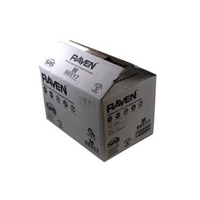 10 Pack SAS Safety 66517 Raven 6 mil Black Nitrile Disposable Gloves 7 Mil - Medium (10 boxes of 100 each)