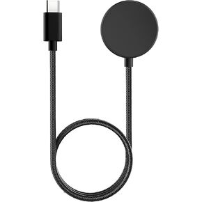 USB C Galaxy Watch Charger Compatible with Samsung Galaxy Watch 6 Classic/6/5 Pro/5/4/4 Classic/3/Active 2/Active, Portable Wireless Charging Dock 3.3FT…