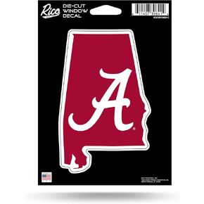 Alabama Crimson Tide Decal - 5" x 6" Decal - State Shaped Decal