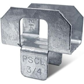 Simpson Strong-Tie PSCL 3/4-R50-20-Gauge Panel Sheathing Clip for 3/4" Plywood 50ct