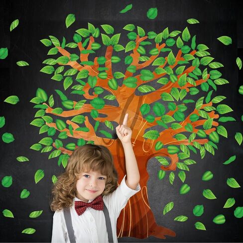 Classroom Tree Bulletin Board Set Tropical Leaves Summer Tree Decoration Cutouts for Classroom Wall Decor School Supplies in Saudi Arabia