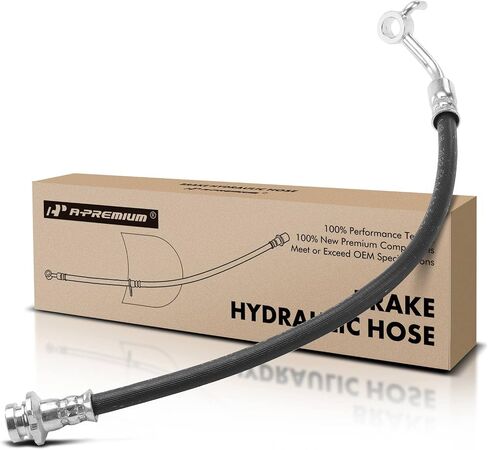 A-Premium Rear Driver Brake Hydraulic Hose Compatible with Select Nissan and Infiniti Models - Pathfinder Armada 2004, Armada 2005-2015/2017, QX56 2004-2010, 5.6L - Replace# 46211ZV51A in Saudi Arabia