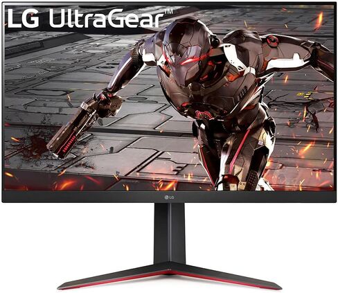 LG 32G600A-B 32-inch Ultragear QHD (2560 x 1440) Curved Gaming Monitor, 180Hz, 1ms, AMD FreeSync, HDMI, DisplayPort, Tilt/Height/Swivel Adjustable Stand, Black in Saudi Arabia