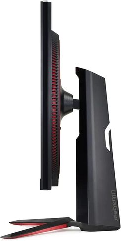 LG 32G600A-B 32-inch Ultragear QHD (2560 x 1440) Curved Gaming Monitor, 180Hz, 1ms, AMD FreeSync, HDMI, DisplayPort, Tilt/Height/Swivel Adjustable Stand, Black in Saudi Arabia
