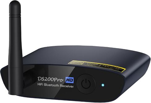 1Mii DS200Pro Bluetooth 5.3 Receiver for Home Stereo, HiFi Wireless Audio Adapter with LDAC, Built-in DAC, Long Range, Optical & RCA Outputs in Kuwait