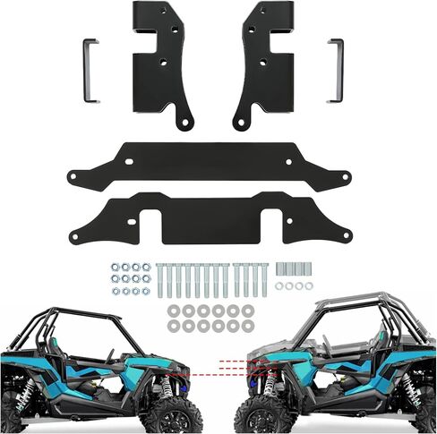 KUAFU 3"-5" Suspension Lift Kit Compatible with 2014-2023 Polaris RZR XP 1000/ XP 4 1000 High Lifter Edition Adjustable Rise Mount Bracket in Saudi Arabia