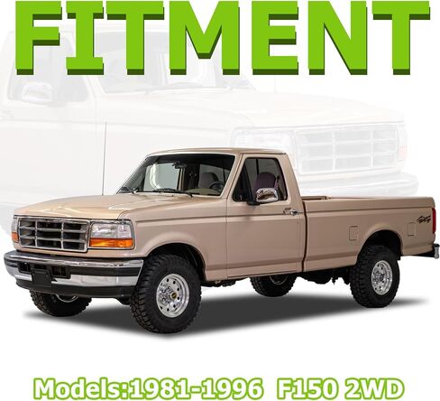 Leveling Lift Kit, 2" Front Leveling Lift Kit for 1981-1996 F150 2WD, 1999-2022 F250 F350 Super Duty 2WD with 3/4-10 Studs in Kuwait