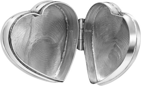 Mystical Heart .925 Sterling Silver Pill Gift Keepsake Box in Saudi Arabia