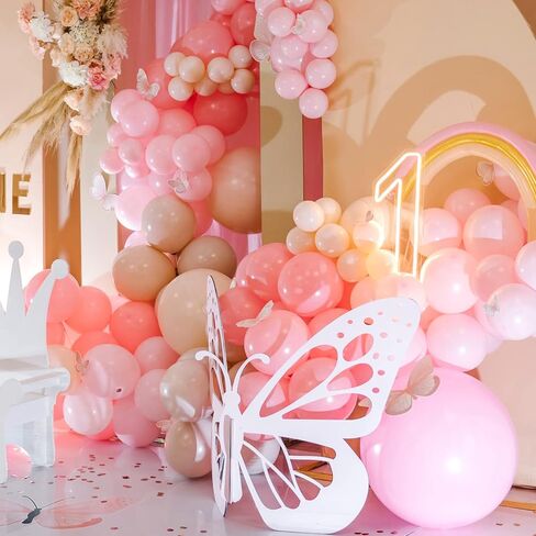 Pllieay 14 Holes Balloon Sizer Box Cube, Pink Plastic Balloon Measurement Box, Collapsible Balloon Sizer Tool with Instructions for Balloon Decoration, Balloon Arch, Balloon Columns, 1-10 Inch in Saudi Arabia