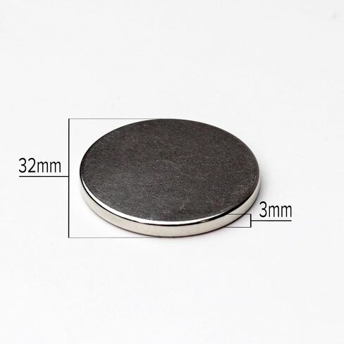 8Pc Super Strong Neodymium Magnet 1.26" x 1/8" Discs, The World’s Strongest & Most Powerful Rare Earth Magnets by Applied Magnets in Saudi Arabia