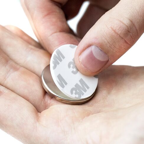 8Pc Super Strong Neodymium Magnet 1.26" x 1/8" Discs, The World’s Strongest & Most Powerful Rare Earth Magnets by Applied Magnets in Saudi Arabia