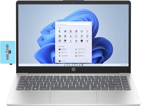 HP 14-ep0145cl Home & Business Laptop (Intel i7-1355U 10-Core, 16GB RAM, 1TB PCIe SSD, Intel Iris Xe, 14.0" 60 Hz Full HD (1920x1080), WiFi, Bluetooth, Backlit KB, Win 11 Home) Bundle w/DKZ Hub in Saudi Arabia