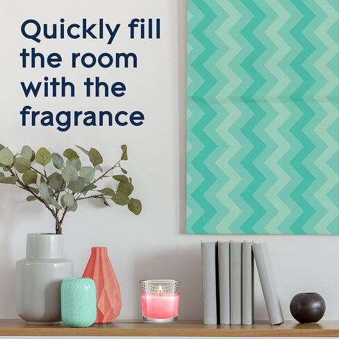 جرة شمعة Glade، معطر جو، ابق باردًا بالبطيخ، 3.4 أونصة in Kuwait