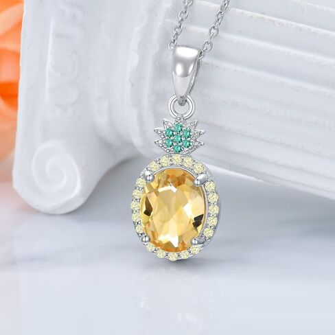 Sterling Silver Sunflower/Rose Cross/Rose/Lotus Flower/Honney Bee/Pineapple Necklace for Women Flower Pendant Necklace Gifts for Girlfriend Wife Mom Birthday Valentine's Day in Saudi Arabia