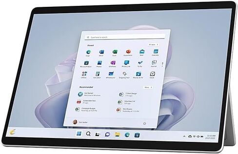 Microsoft Surface Pro 9 (2022), 13" 2-in-1 Tablet & Laptop, Thin & Lightweight, Intel 12th Gen i7 Fast Processor for Multi-Tasking, 16GB Ram, 1TB Storage with Windows 11, Platinum Microsoft Copilot in Kuwait