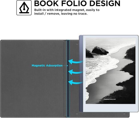 حافظة Ayotu Premuin PU الذكية لجهاز لوحي ورقي رائع مقاس 10.3 بوصات تم إصدارها عام 2020 - قوالب البرامج ونصائح قلم التحديد البديلة - [الكل في حزمة واحدة] - عزز تجربة الكتابة الخاصة بك. in Kuwait
