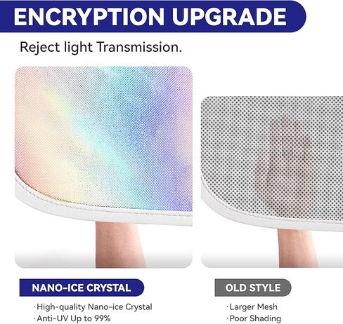 2024 Newest Tesla Model Y Sunshade Roof with Colorful Nano Ice Crystal-[Anti-UV & Sag-Free] Tesla Model Y Sunshade Roof with Storage Bag for Tesla Model Y 2020-2024,Tesla Model Y Accessories 2024 in Saudi Arabia
