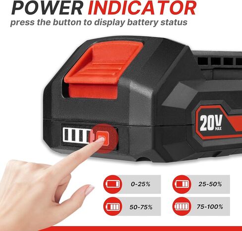 حزمة بطارية ليثيوم أيون Shop-Vac 20V 2.0Ah، أدوات كهربائية متوافقة 20V in Saudi Arabia