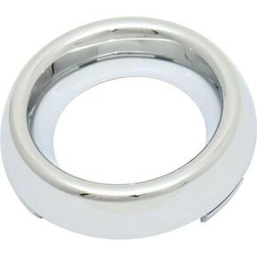 Front Left Driver Or Right Passenger Side Fog Light Molding Insert Bezel Cover Trim Ring Round Replacement For 2014-2020 Dodge Durango Chrome Smooth CH1038161 5113680AA