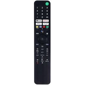 OEM Replacement for Sony RMF-TX520U Smart Voice Remote Control Compatible with TV Models Bravia 1-009-952-11 KD-43X80J KD-43X85J KD-50X80J XR-50X90J XR-50X94J XR-55A80J XR-55A84J XR-77A80CJ