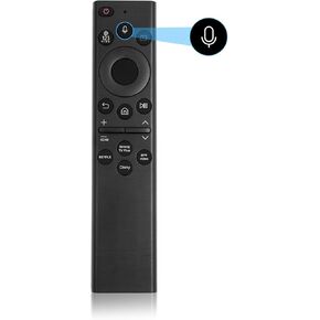 BN59-01385A Voice Remote Replacement for Samsung Smart TVs with Voice Function Remote Control Compatible with Samsung Frame Crystal UHD QLED Curved 4K 8K Smart TV Series (No Solar Function)