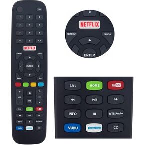Universal Remote Control for Polaroid 4K UHD LED LCD Smart TVs