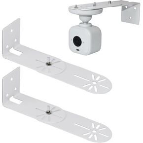 2 حزمة من دعامات التثبيت على الحائط بزاوية معدنية متوافقة مع Blink Outdoor 4/Blink Mini/Mini 2، حامل كاميرا قابل للتعديل بحد أقصى 300 درجة يقلل من البقع العمياء للحصول على أفضل رؤية